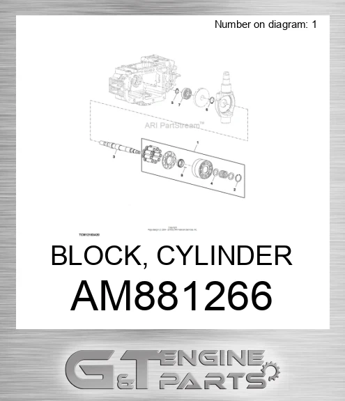 AM881266 BLOCK, CYLINDER