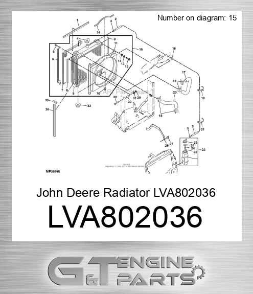LVA802036 Radiator
