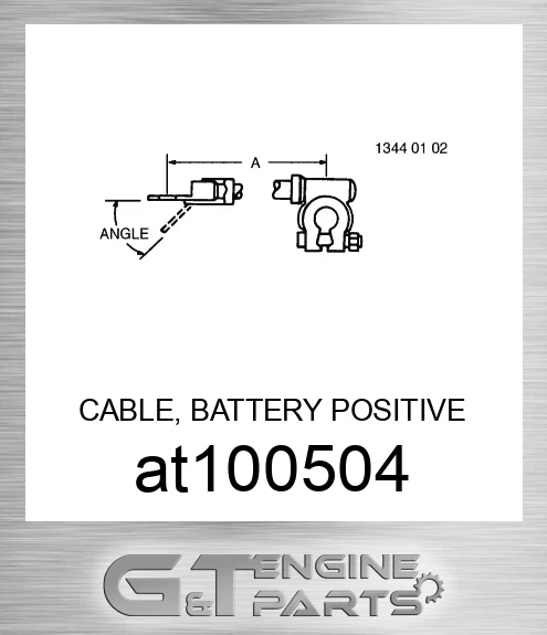 AT100504 CABLE, BATTERY POSITIVE