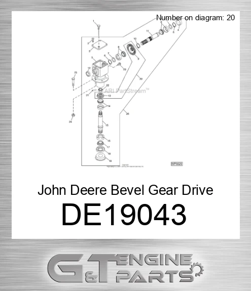 DE19043 Bevel Gear Drive