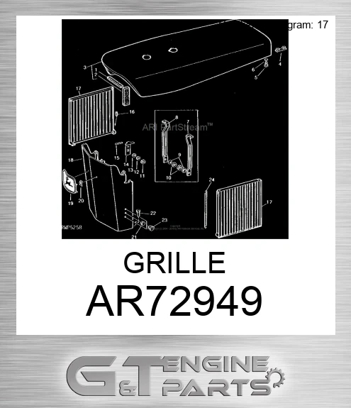 AR72949 GRILLE