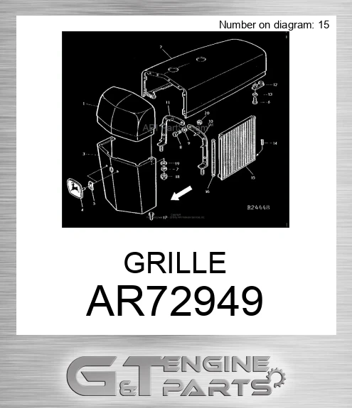 AR72949 GRILLE