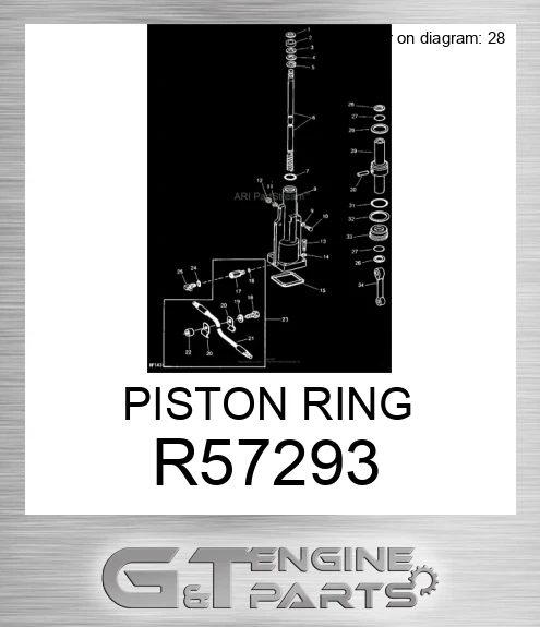 R57293 PISTON RING
