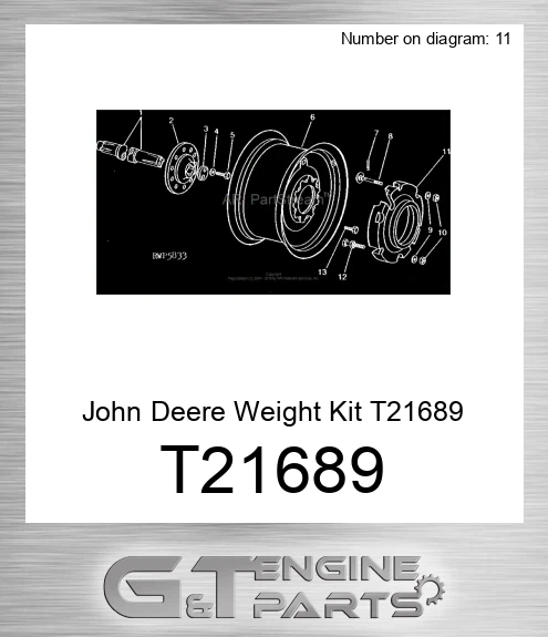 T21689 Weight Kit