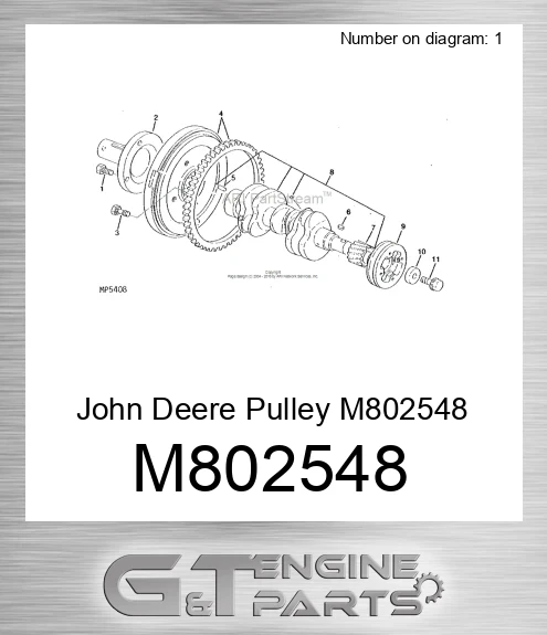 M802548 Pulley