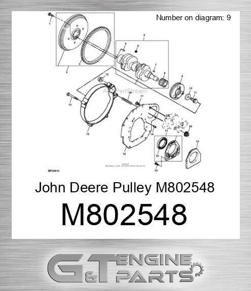 M802548 Pulley