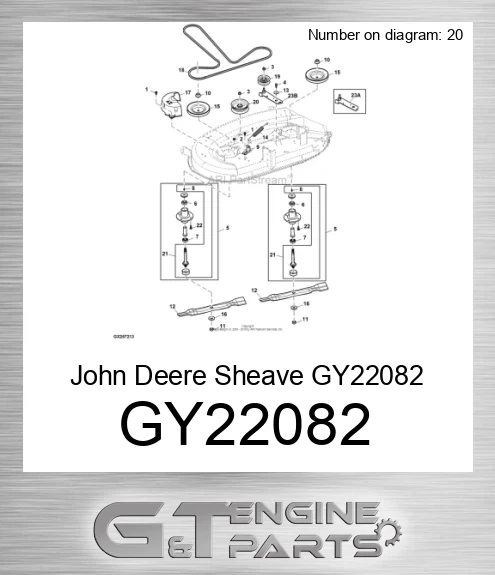 GY22082 Sheave