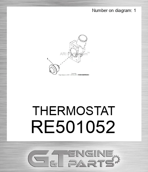 RE501052 THERMOSTAT