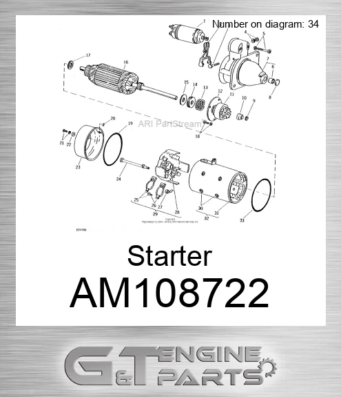 AM108722 Starter