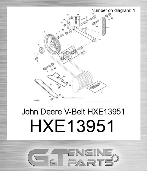 HXE13951 V-Belt