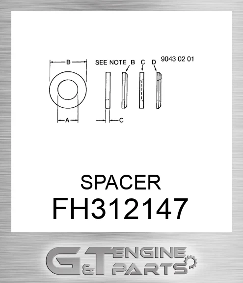 FH312147 SPACER