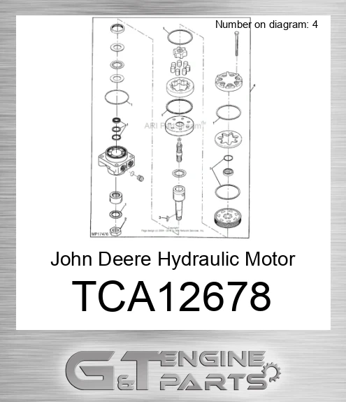 TCA12678 Hydraulic Motor