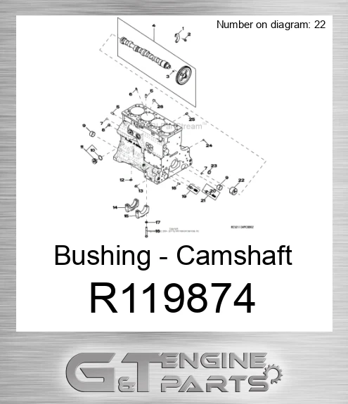 R119874 Bushing - Camshaft