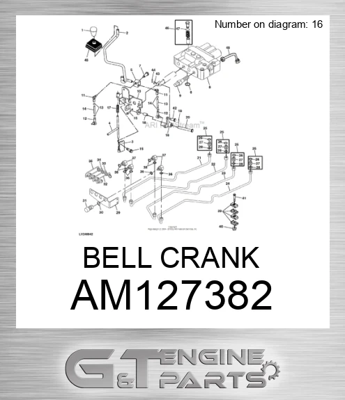 AM127382 BELL CRANK