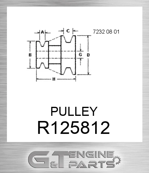 R125812 PULLEY