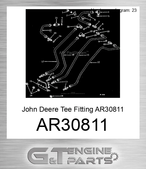 AR30811 Tee Fitting