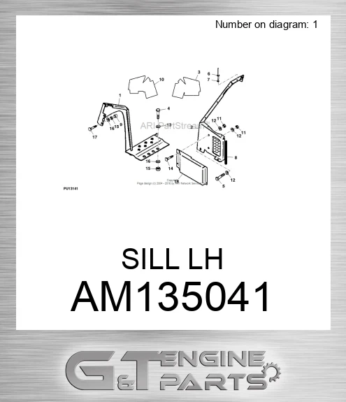 AM135041 SILL LH