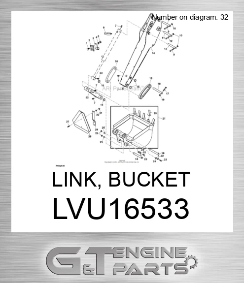LVU16533 LINK, BUCKET