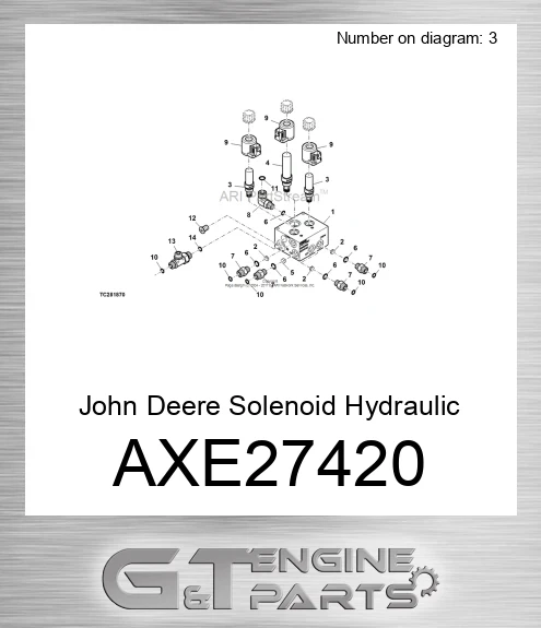 AXE27420 Solenoid Hydraulic Valve