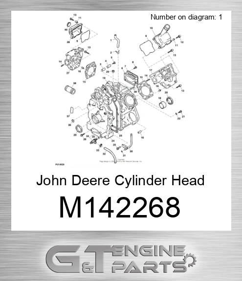 M142268 Cylinder Head