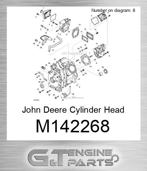 M142268 Cylinder Head