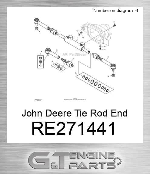 RE271441 Tie Rod End