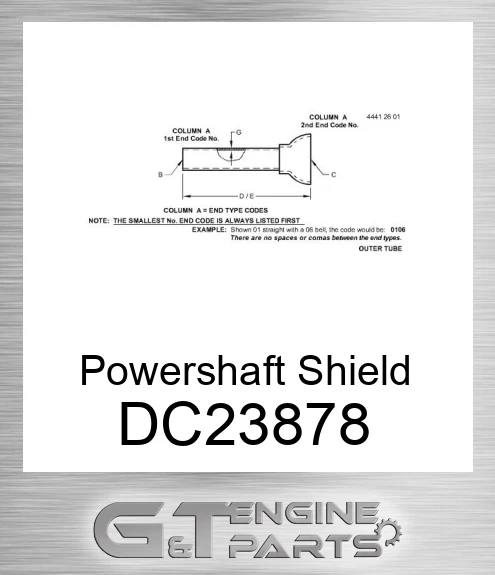 DC23878 Powershaft Shield