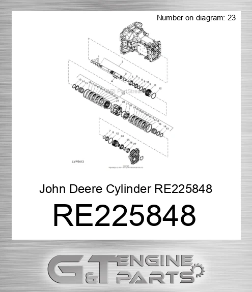 RE225848 Cylinder