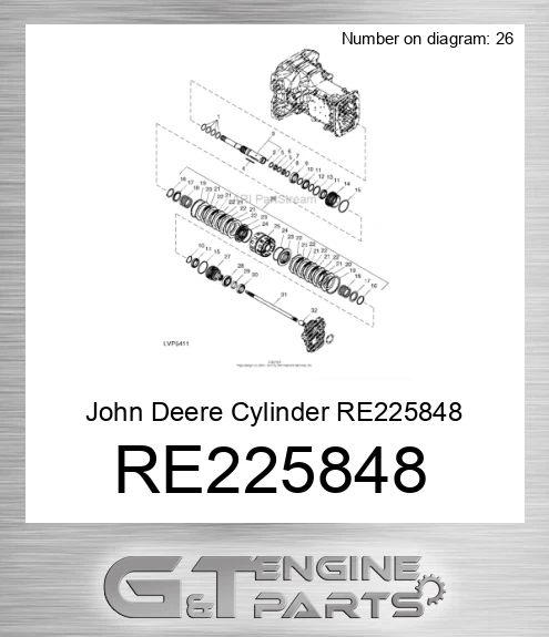 RE225848 Cylinder