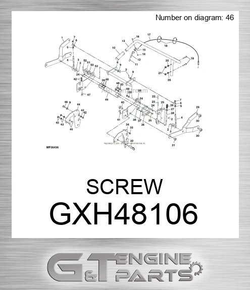 GXH48106 SCREW