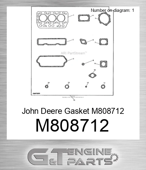 M808712 Gasket