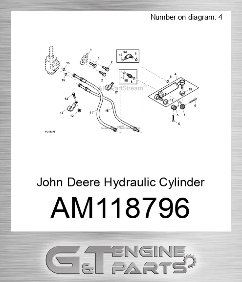 AM118796 Hydraulic Cylinder
