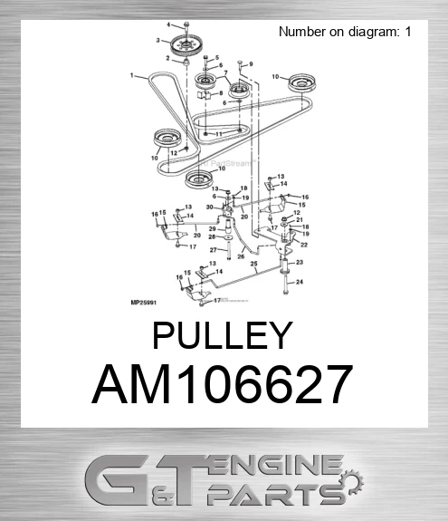 AM106627 PULLEY
