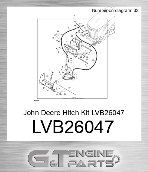 LVB26047 Hitch Kit
