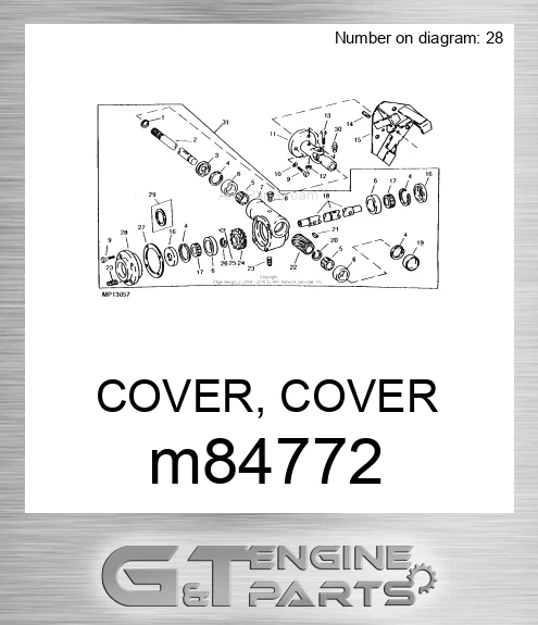 M84772 COVER, COVER