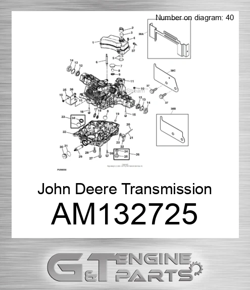 AM132725 John Deere Transmission AM132725