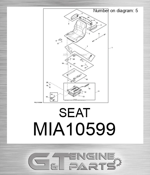MIA10599 SEAT