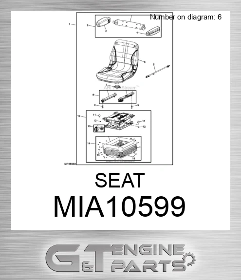 MIA10599 SEAT