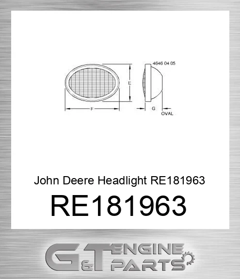 RE181963 Headlight