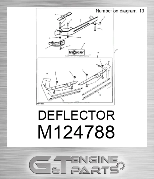 M124788 DEFLECTOR