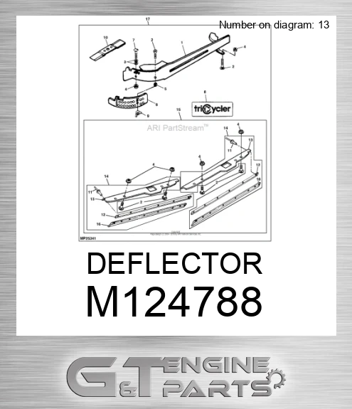 M124788 DEFLECTOR