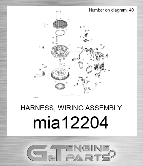 MIA12204 HARNESS, WIRING ASSEMBLY