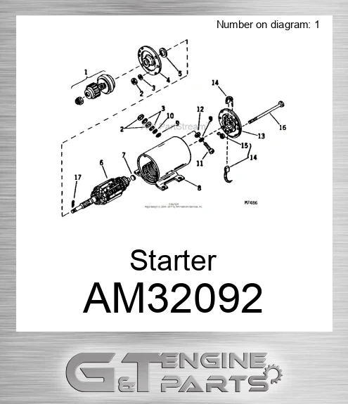 AM32092 Starter