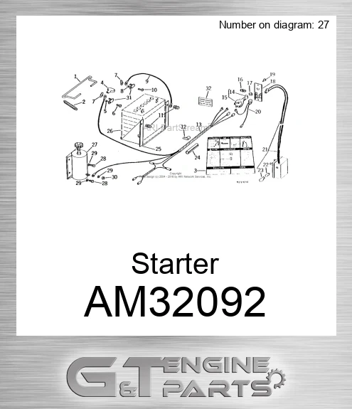 AM32092 Starter