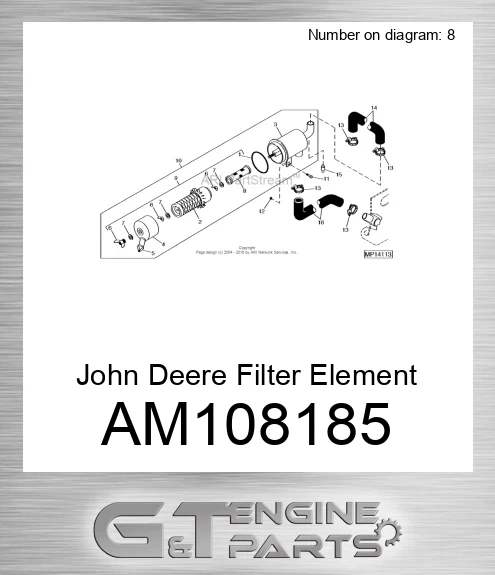 AM108185 Filter Element