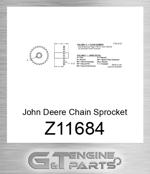 Z11684 Chain Sprocket