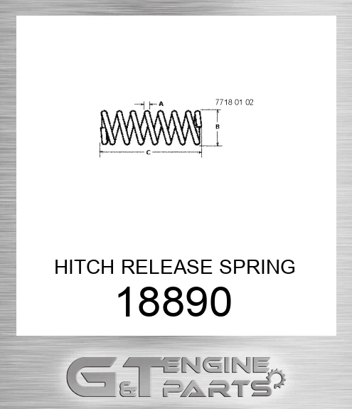 18890 HITCH RELEASE SPRING