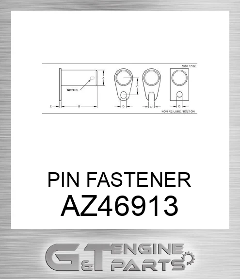 AZ46913 PIN FASTENER
