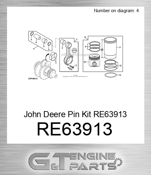 RE63913 Pin Kit
