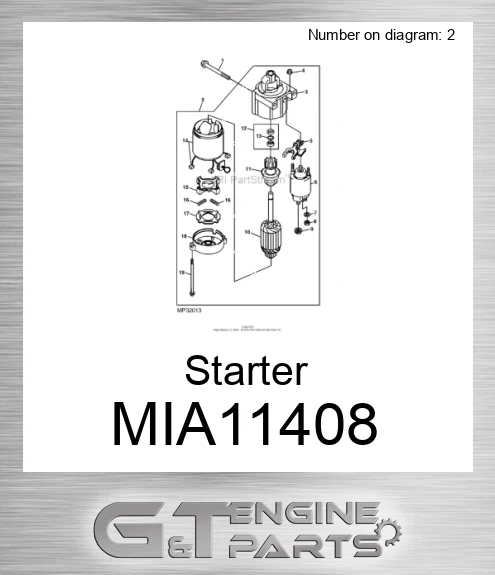 MIA11408 Starter